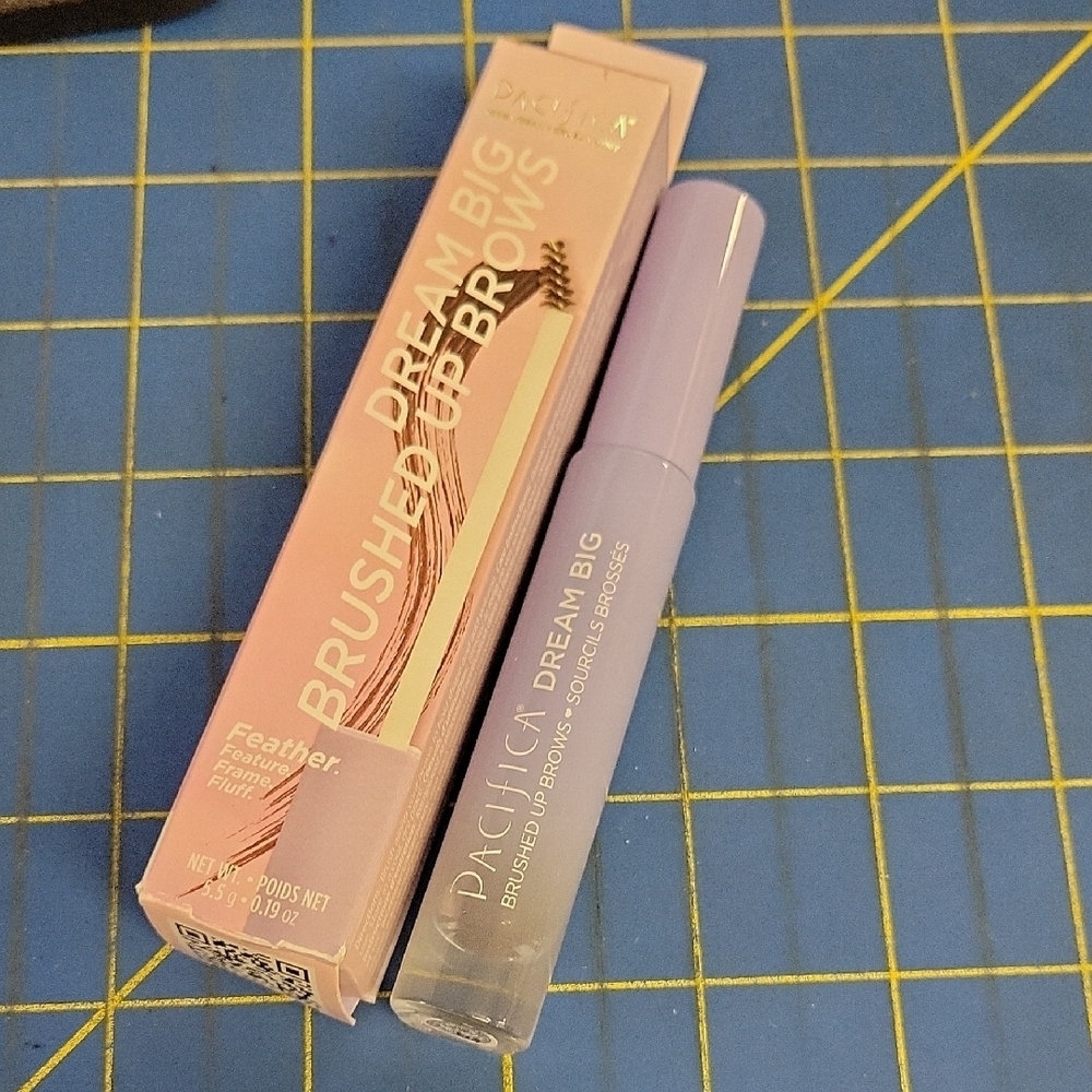 Pacifica Dream Big Brow Gel Dark Medium Feather 5.5g New In Box